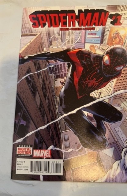 Spider-Man #1  (2016) Miles miracles solo series first print
