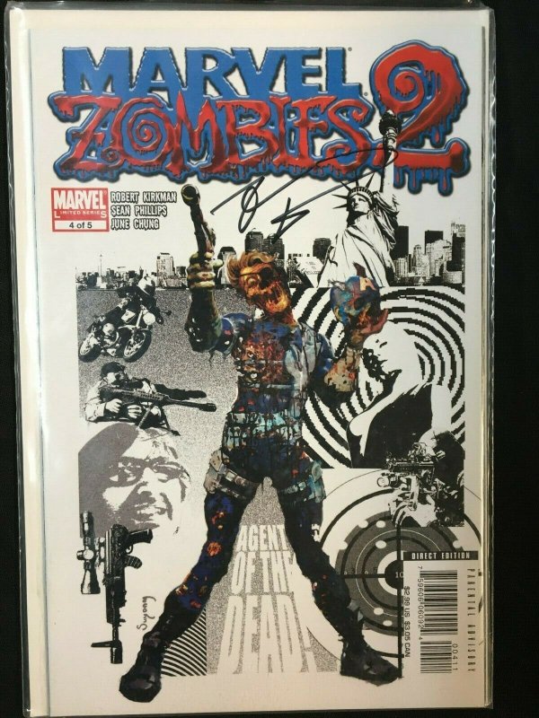 MARVEL ZOMBIES 2 #1-5 VF-NM ALL SIGNED BY ROBERT KIRKMAN 