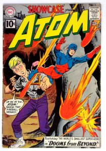 Showcase #35 (1961) 2nd Atom comic book DC VG+