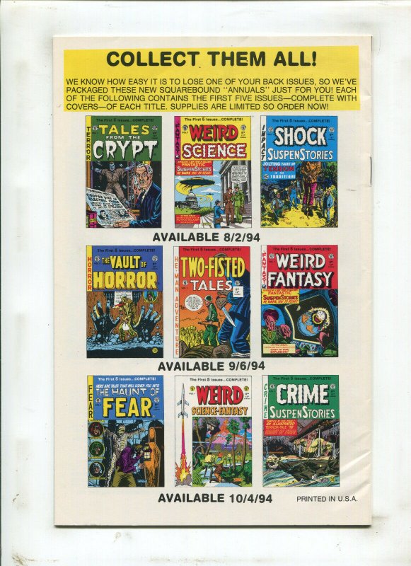 TWO-FISTED TALES #9 REPRINT (9.2) THE TRAP! 1994