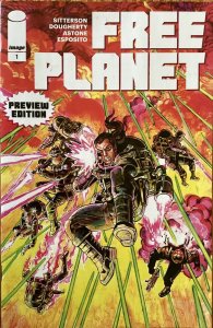 Free Planet #1 2025 Jed Dougherty Preview Edition Image Comics H25