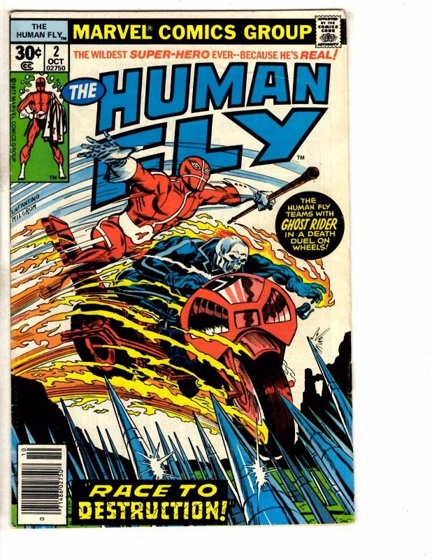 Lot Of 7 Marvel Comic Books Champions #5 15 17 Human Fly #1 2 Eternals #1 2 TW56