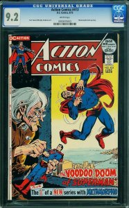 Action Comics #413 (1972) CGC 9.2 NM-