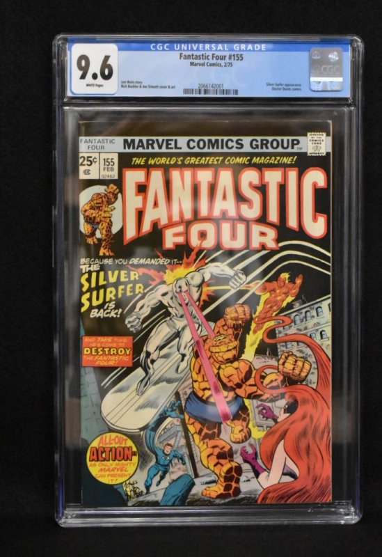 Fantastic Four #155 (Marvel, 1975) CGC 9.6 - 2nd Highest