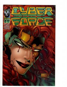 Cyber Force #24 (1996) SR35