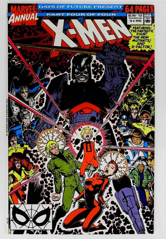 X-Men (1963 series) Annual #14, NM- (Actual scan)