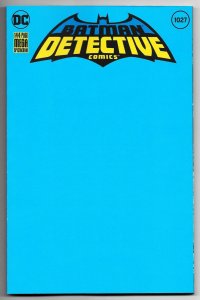 Detective Comics #1027 Blue Blank Sketch Variant (DC, 2020) NM