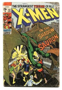 X-MEN #60 1969-MARVEL-GREAT ISSUE Sauron-comic book