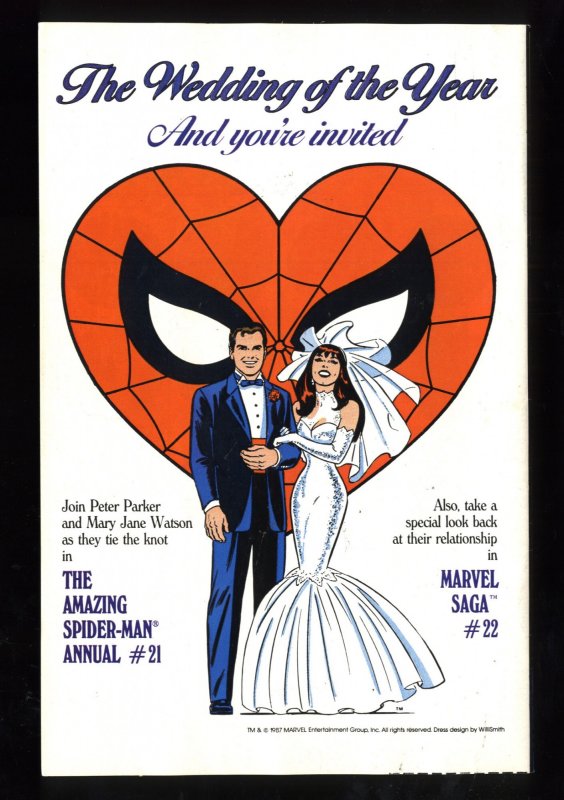 Captain America #333 VF- 7.5 Newsstand Variant