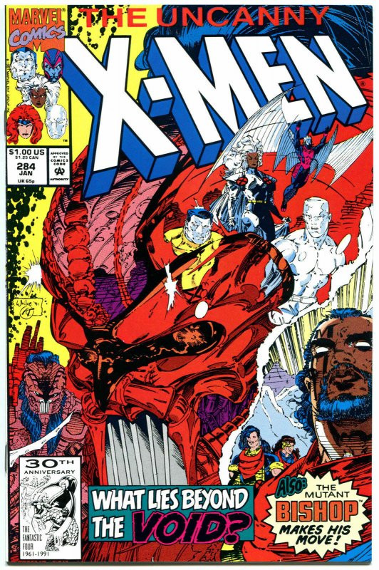X-MEN #284, NM+, Wolverine, Whilce Portacio, Bryne, Uncanny