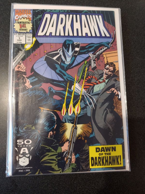 DARKHAWK #1 HOT BOOK ! NM