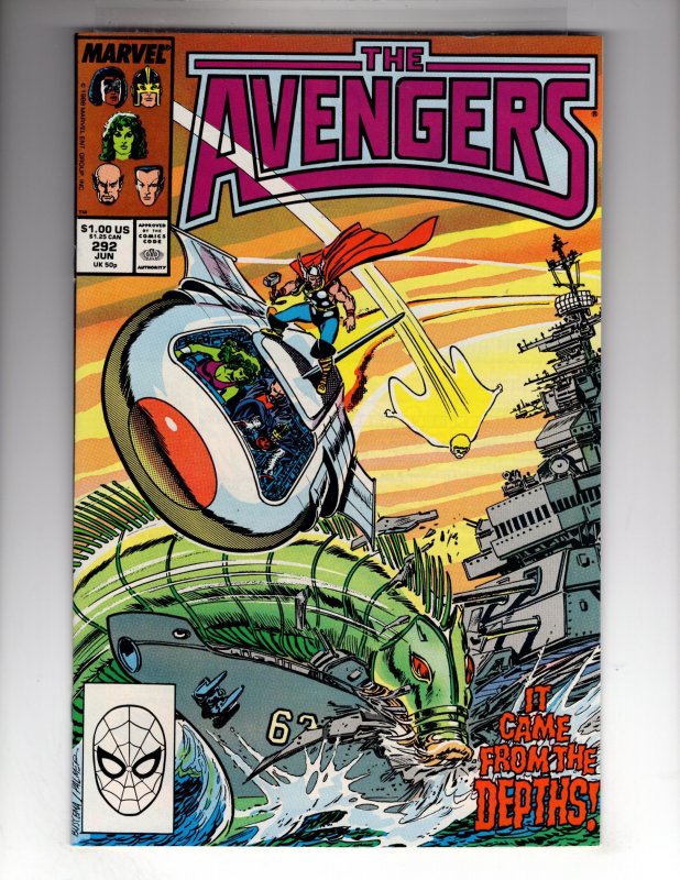 The Avengers #292 (1988)    / ECA1a