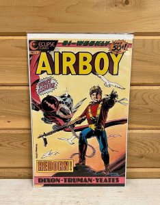 Eclipse Comics Airboy #1 Vintage 1986 First Issue 