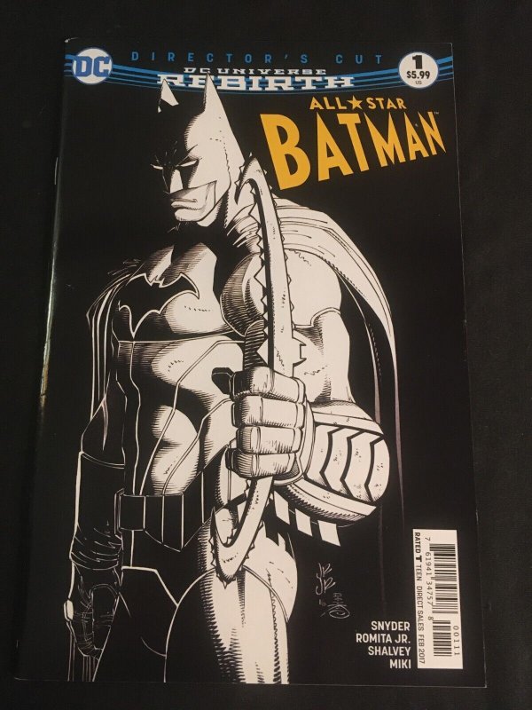 ALL-STAR BATMAN #1 Director's Cut, VFNM Condition