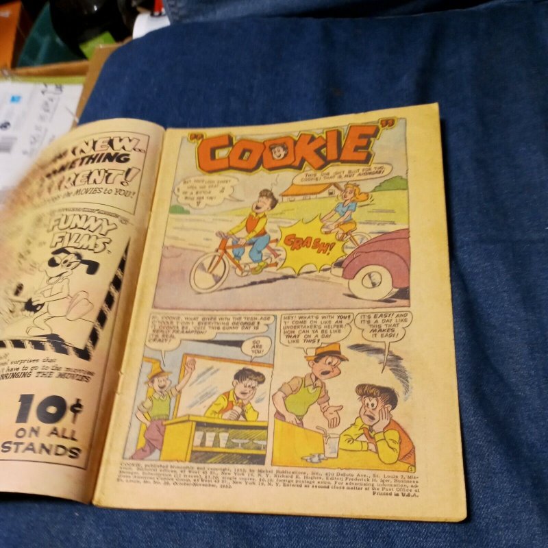 Cookie #39 acg 1952- Golden Age teen humor comics good girl art precode cartoon