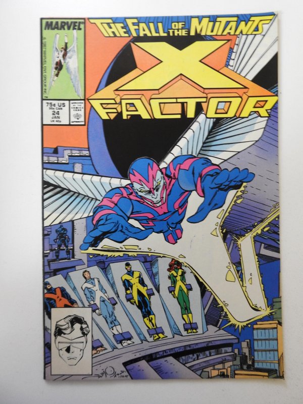 X-Factor #24 Direct Edition (1988) FN+ Condition! 1st full app of Archangel!