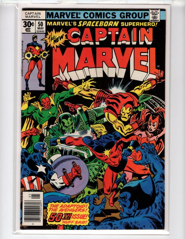 Captain Marvel #50 (1977) / NSC•NCA12