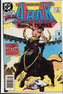 Arak, Son of Thunder #41 (1985) Arak, Son of Thunder