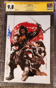 Hitomi #1 Image Comics2022 Signed CGC 9.8 Graded Comic Book