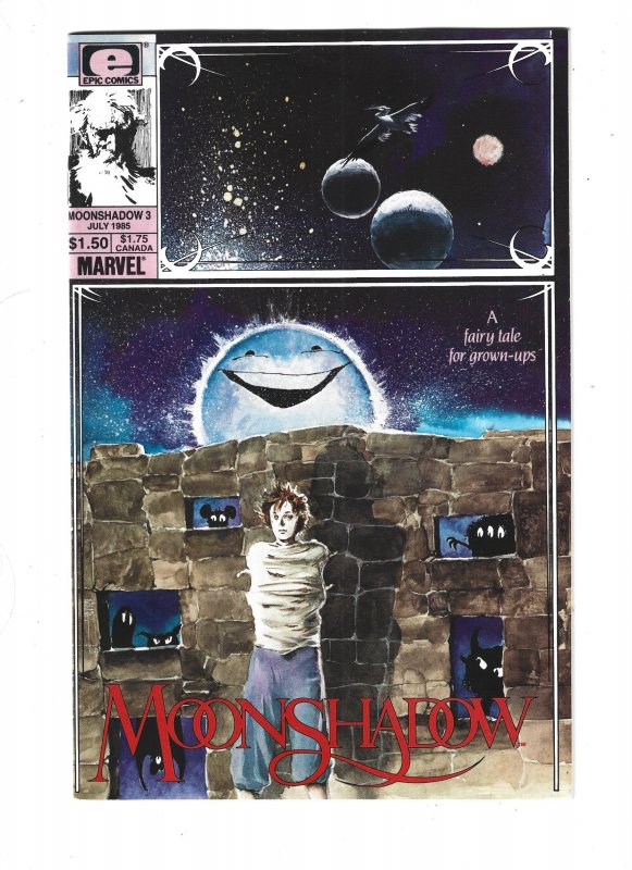 Moonshadow #1 through 3 (1985)