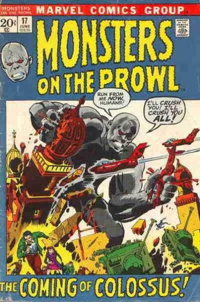 Monsters on the Prowl #17, VG+ (Stock photo)