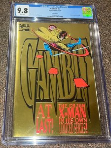 Gambit 1 (1993), Gold Foil Embossed Variant Edition Cover, CGC Graded 9.8
