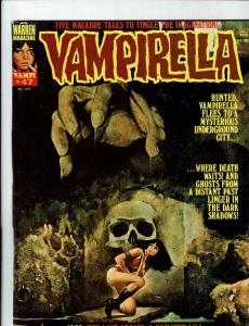 Vampirella # 47 FN Comic Book Warren Magazine Vampire Monster Horror Fear J143
