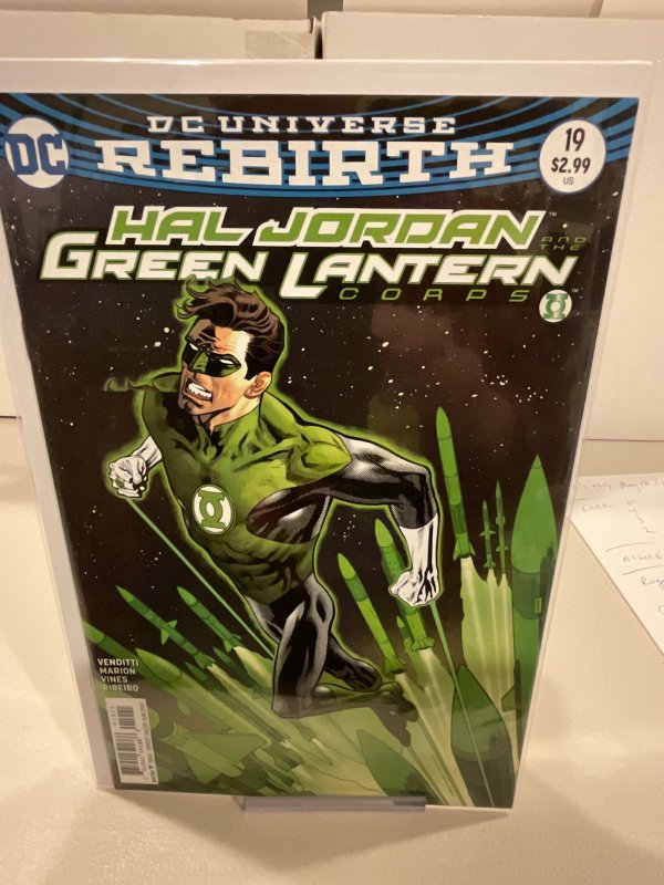 Hal Jordan and the Green Lantern Corps #19 Variant 9.0 (our highest grade) 2017