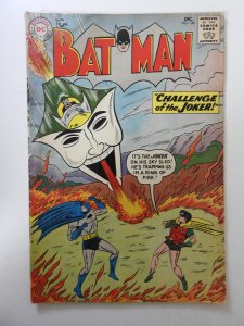 Batman #136  (1960) GD/VG Condition! Moisture damage, rusty top staple