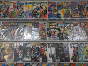 Huge Lot of 140+ Comics W/ New Teen Titans, Superman, Superboy Avg. VF- Cond.