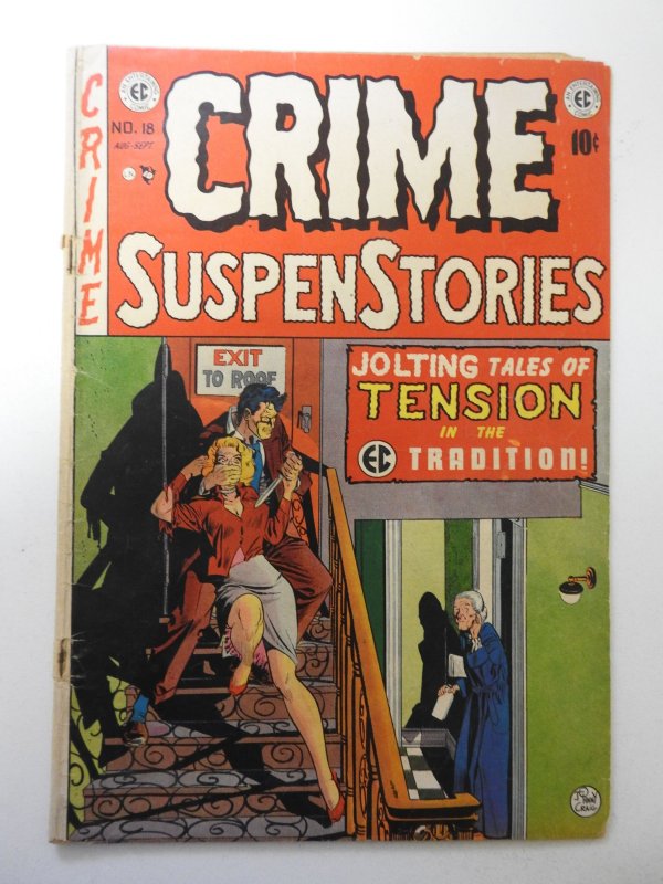 Crime Suspenstories #18 VG Condition
