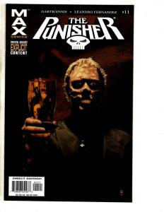 Lot Of 10 Punisher Marvel Comic Books # 1 2 5 8 9 10 11 12 13 14 Defenders CR35