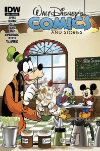 WALT DISNEY'S COMICS AND STORIES #721 SUBSCRIPTION AND REGULAR COVER SET NM.