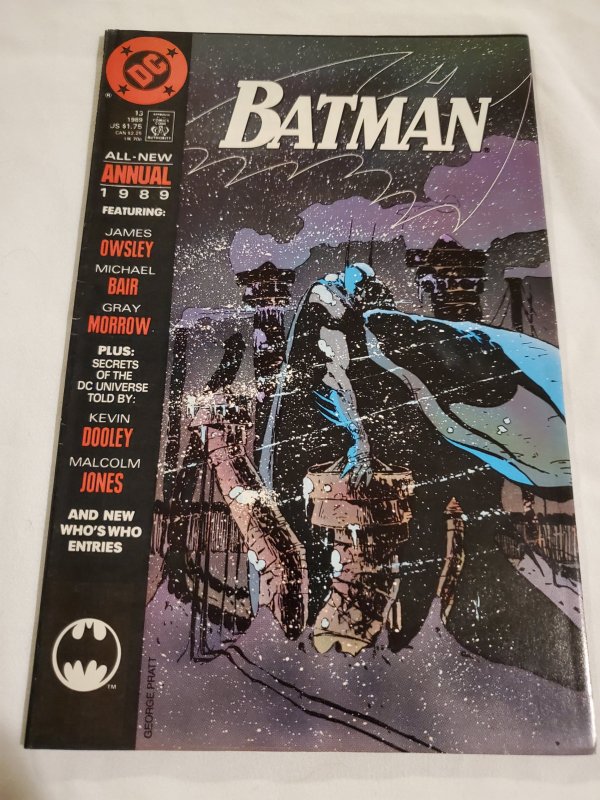 Batman Annual 13 Near Mint- Art by Malcolm Jones III