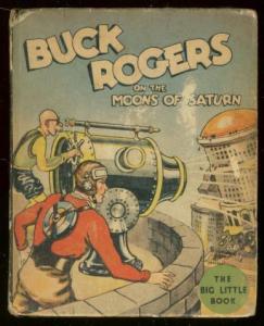 BUCK ROGERS #1143-BIG LITTLE BOOK-MOONS OF SATURN -1934 VG