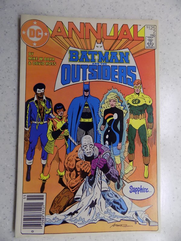 BATMAN AND THE OUTSIDERS ANNUAL # 2