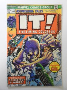 Astonishing Tales #23 (1974) VG- Condition moisture stain