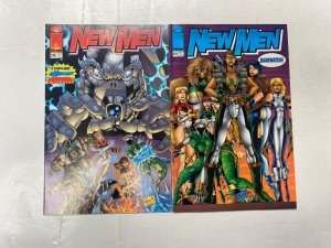 7 New Men IMAGE comic book #15 16 17 18 19 20 22 63 KM42