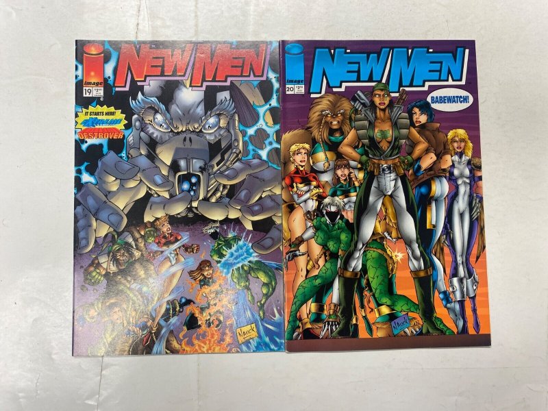 7 New Men IMAGE comic book #15 16 17 18 19 20 22 63 KM42