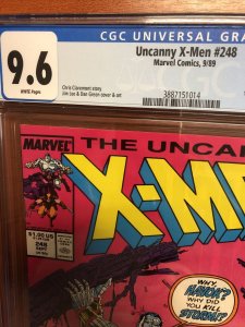Uncanny X-Men  #248 (1989) CGC 9.6