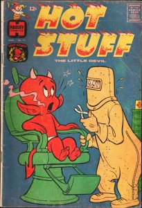 Hot Stuff #73 1966-Harvey-Dentist office cover-Includes 1966 calendar