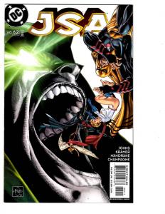 5 JSA DC Comic Books # 61 62 63 64 65 Hawkman Flash Green Lantern Spectre BH25