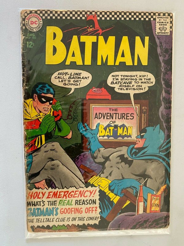 Batman #183 1.5 FR GD re-stapled (1966)