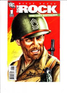 Sgt. Rock the Lost Battalion signed #1 (Jul-10) NM Super-High-Grade Sgt. Rock