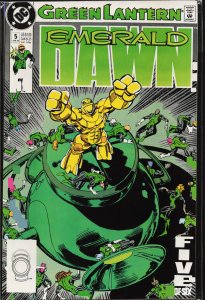 Green Lantern: Emerald Dawn #5 (1990) Green Lantern