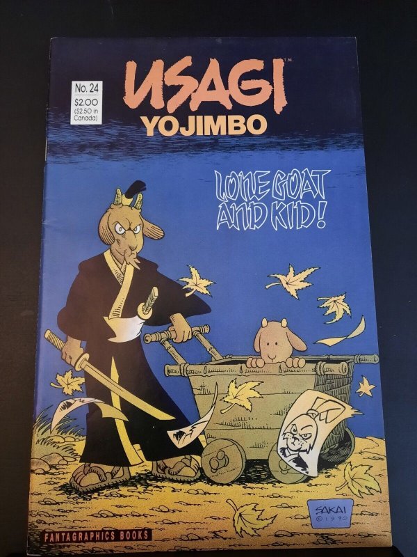 Usagi Yojimbo #24 VF Volume 1 (Fantagraphics, 1990) Stan Sakai HTF RARE 