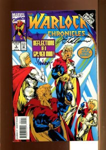 Warlock Infinity Watch #5 - SIGNED BY TOM RANEY/KEITH WILLIAMS! (8.5) 1993