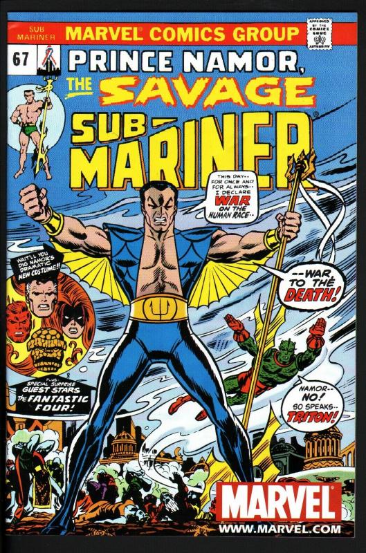 SUB-MARINER #67-MARVEL-HIGH GRADE-RARE 2ND PRINT-HTF-NM