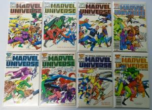 Marvel Universe Deluxe Edition Update Comic Lot, 20 Diff. Avg 8.0/VF (1985-89)