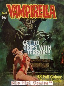 VAMPIRELLA  (MAGAZINE) (U.K.) (1972 Series) #3 Good